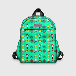Детский рюкзак COLORFUL ROBOTS, цвет: 3D-принт