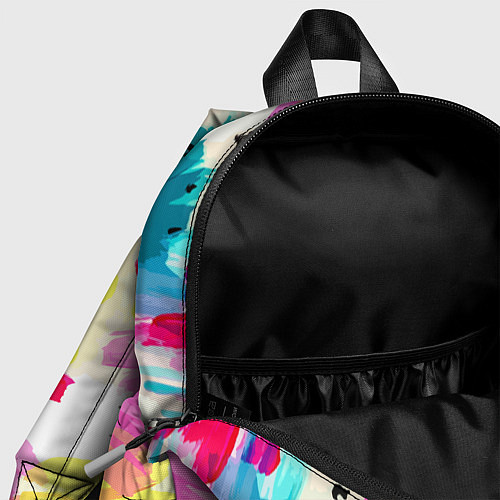 Детский рюкзак Всплески красок Лето / 3D-принт – фото 4
