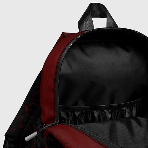 Детский рюкзак Символ Dota и краска вокруг на темном фоне / 3D-принт – фото 4