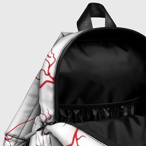 Детский рюкзак Assassins Creed: красные таблички Best Player и Ul / 3D-принт – фото 4