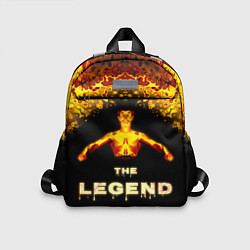 Детский рюкзак Кунг фу легенда Брюс Ли, цвет: 3D-принт