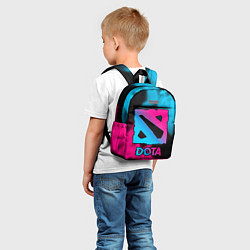 Детский рюкзак Dota Neon Gradient, цвет: 3D-принт — фото 2