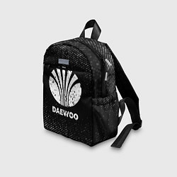 Детский рюкзак Daewoo с потертостями на темном фоне, цвет: 3D-принт — фото 2