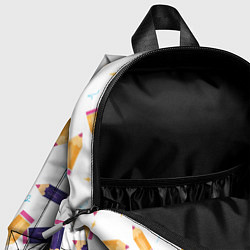 Детский рюкзак Карандашики, цвет: 3D-принт — фото 2