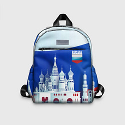 Детский рюкзак Moscow: made in Russia, цвет: 3D-принт