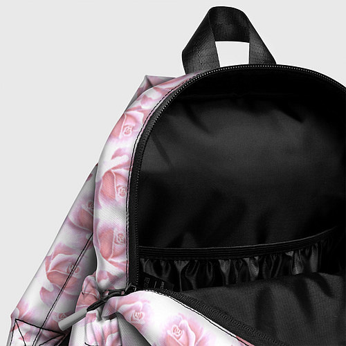 Детский рюкзак Нежные розы - паттерн / 3D-принт – фото 4