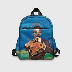 Детский рюкзак Ван Гог портрет с Подсолнухами, цвет: 3D-принт