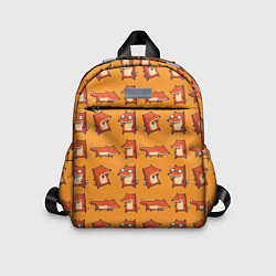 Детский рюкзак Лисички - такие лисички, цвет: 3D-принт