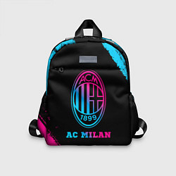 Детский рюкзак AC Milan - neon gradient, цвет: 3D-принт