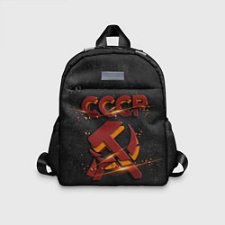 Детский рюкзак Серп и молот символ СССР, цвет: 3D-принт