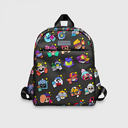 Детский рюкзак Особые значки пины Бравл Старс редкие, цвет: 3D-принт