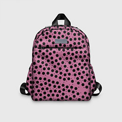 Детский рюкзак Паттерн из кругов - геометрия, цвет: 3D-принт