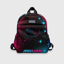 Детский рюкзак Jaguar - neon gradient: символ, надпись