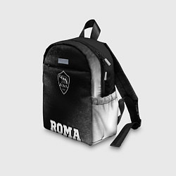 Детский рюкзак Roma sport на темном фоне: символ, надпись, цвет: 3D-принт — фото 2