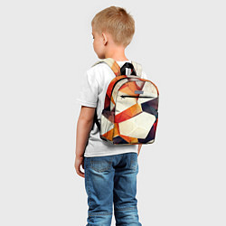 Детский рюкзак Объёмная геометрическая абстракция, цвет: 3D-принт — фото 2