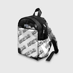 Детский рюкзак Рэпер Sqwoz Bab в стиле граффити: паттерн, цвет: 3D-принт — фото 2