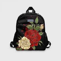 Детский рюкзак Прекрасные розы, цвет: 3D-принт