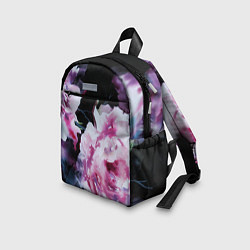Детский рюкзак Цветы Пионы Акварель, цвет: 3D-принт — фото 2