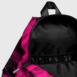 Детский рюкзак Akira - neon gradient: символ, надпись, цвет: 3D-принт — фото 2