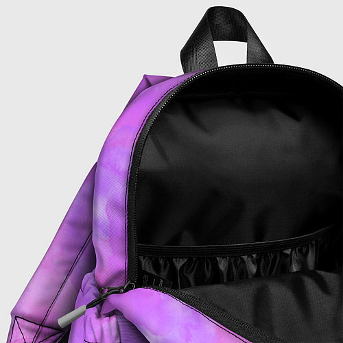Детский рюкзак Акварельная текстура в розовых тонах / 3D-принт – фото 4