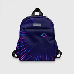 Детский рюкзак Mini neon speed lines, цвет: 3D-принт