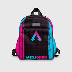Детский рюкзак Apex Legends - neon gradient: символ, надпись