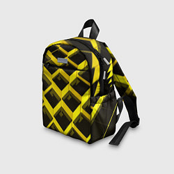 Детский рюкзак Желтые ступеньки, цвет: 3D-принт — фото 2