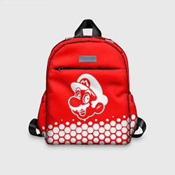Детский рюкзак Super Mario - абстракция, цвет: 3D-принт