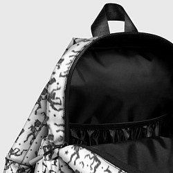 Детский рюкзак Скелетон в шляпе, цвет: 3D-принт — фото 2