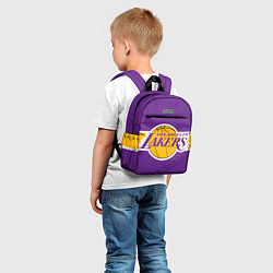Детский рюкзак LA Lakers NBA, цвет: 3D-принт — фото 2