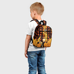 Детский рюкзак Иероглифы - Зеницу - Клинок, цвет: 3D-принт — фото 2