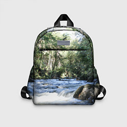 Детский рюкзак Течёт река в лесу
