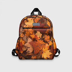 Детский рюкзак Опавшие листья, цвет: 3D-принт