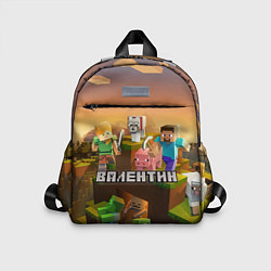Детский рюкзак Валентин Minecraft