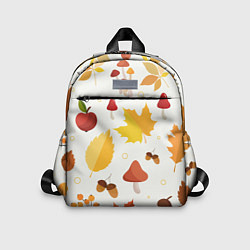 Детский рюкзак Осенние дары природы, цвет: 3D-принт
