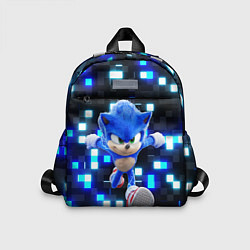 Детский рюкзак Sonic neon squares
