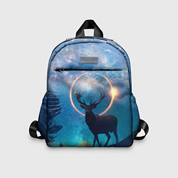 Детский рюкзак Мистический олень, цвет: 3D-принт