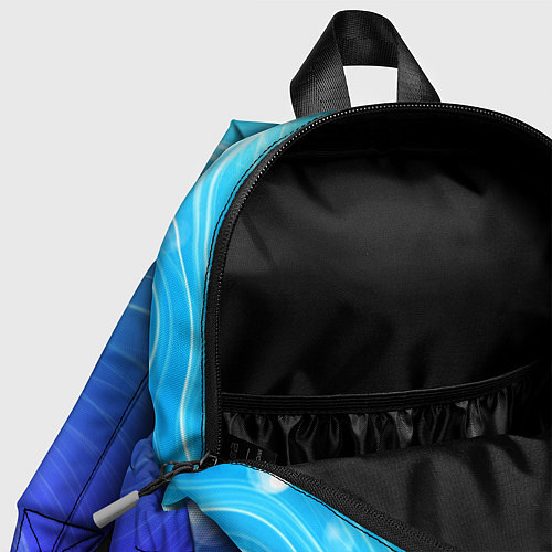 Детский рюкзак Голубой пульсар / 3D-принт – фото 4