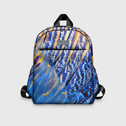 Детский рюкзак Перьевой паттерн - авангард, цвет: 3D-принт