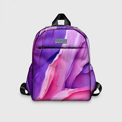 Детский рюкзак Необычная акварельная абстракция, цвет: 3D-принт