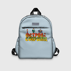Детский рюкзак Остров сокровищ Черная метка, цвет: 3D-принт
