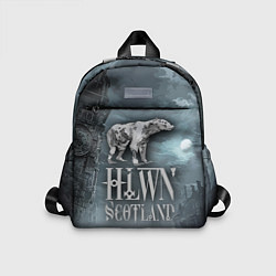 Детский рюкзак Bear- zombie - halloween Scotland, цвет: 3D-принт