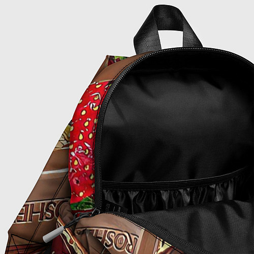 Детский рюкзак Клубника и шоколад Рошен / 3D-принт – фото 4