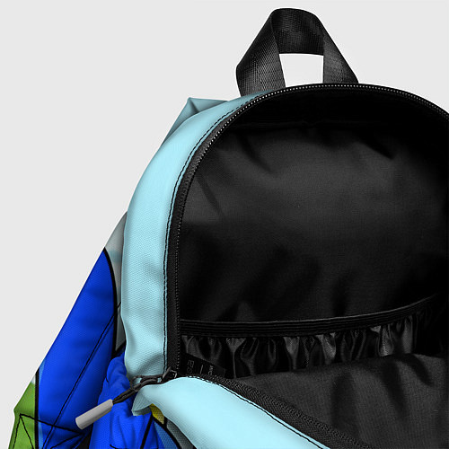 Детский рюкзак Blue: Rainbow Friends / 3D-принт – фото 4