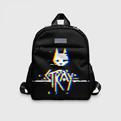 Детский рюкзак Stray glitch logo, цвет: 3D-принт