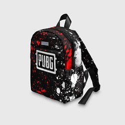 Детский рюкзак PUBG white grunge, цвет: 3D-принт — фото 2