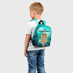 Детский рюкзак Мороженое - тыква, цвет: 3D-принт — фото 2