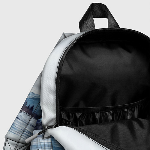 Детский рюкзак БМВ у горного озера / 3D-принт – фото 4