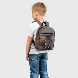 Детский рюкзак Акула-монстр, цвет: 3D-принт — фото 2