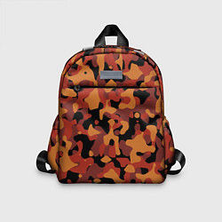 Детский рюкзак Камуфляж Common Orange, цвет: 3D-принт